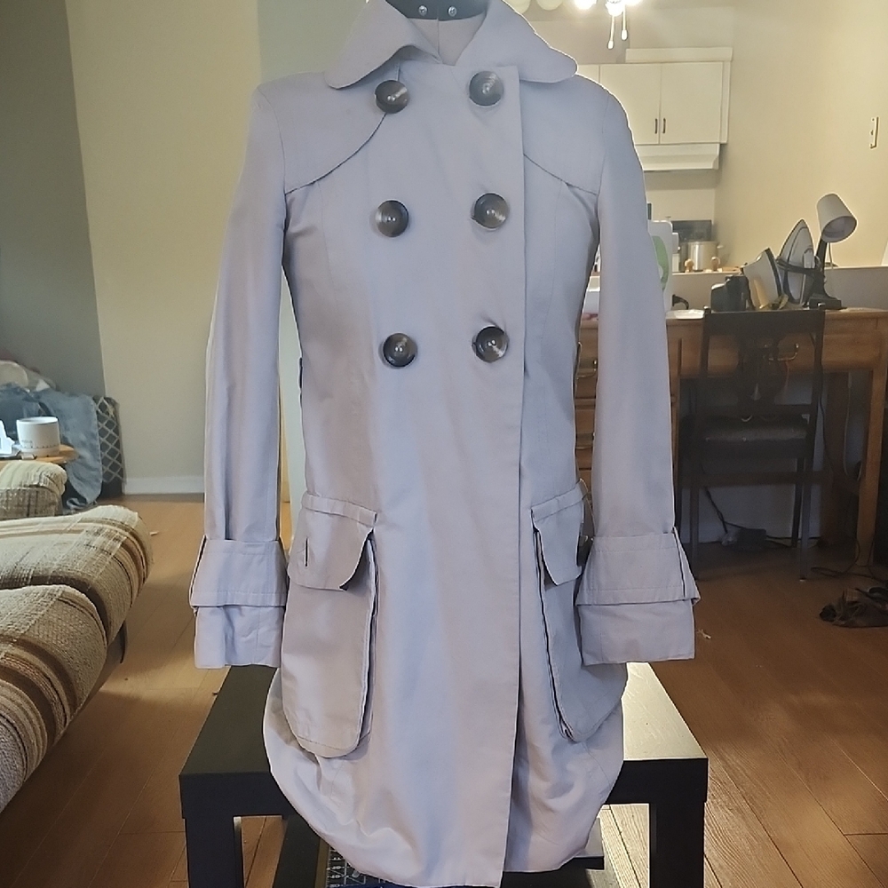 Light Tan Zara Women's Trench Coat - Petite
